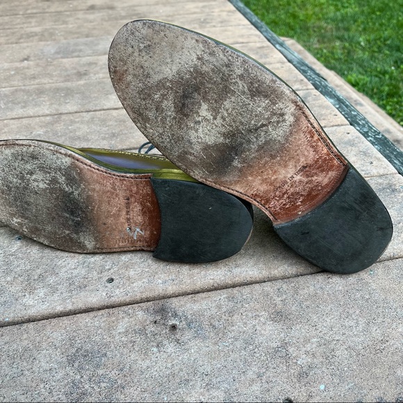 Bostonian Crown Windsor Shell Cordovan #8 Wingtip Burgundy 10C/9.5D USA Patina! - Picture 10 of 12